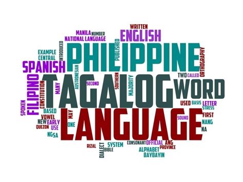 Background in Tagalog.